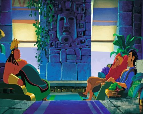 Animated Film The Road To El Dorado Paint By Numbers