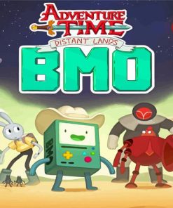 BMO Adventure Time Distant Lands Paint By Numbers