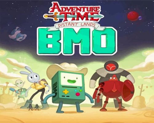 BMO Adventure Time Distant Lands Paint By Numbers