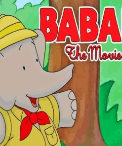 Babar The Movie Poster Paint By Numbers