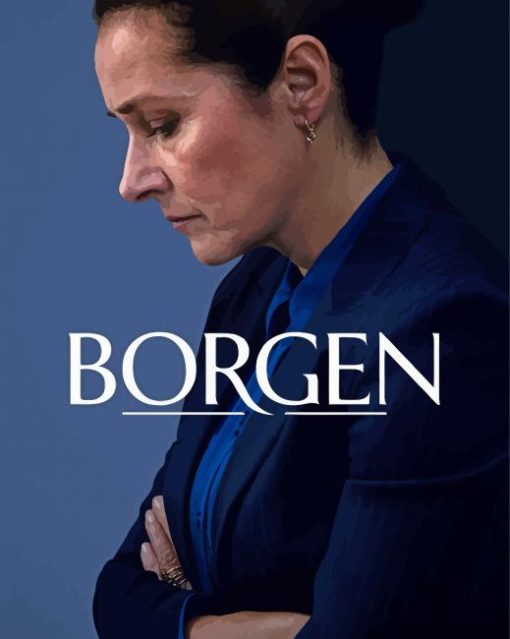 Borgen Poster Paint By Numbers