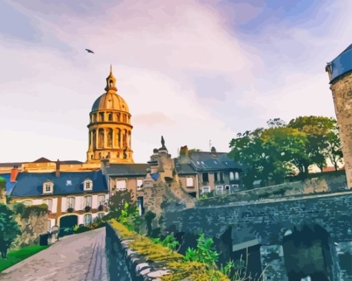 Boulogne Sur Mer France City Paint By Numbers