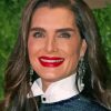 Brooke Shields With Red Lipstick Paint By Numbers