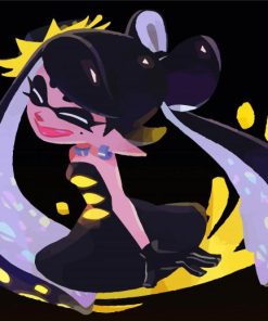 Callie Splatoon 3 Video Game Paint By Numbers