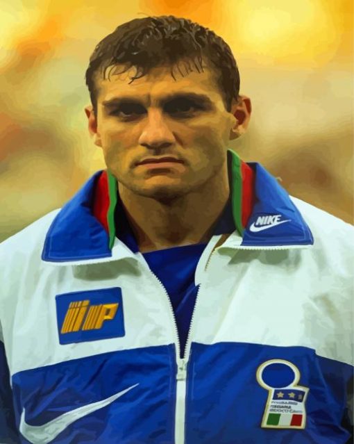 Christian Vieri Player Paint By Numbers