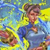 Chun Li Anime Paint By Numbers