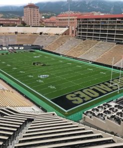 Colorado Buffaloes Stadium Paint By Numbers