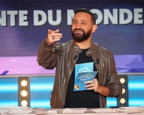 Cyril Hanouna Presenter Paint By Numbers