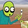 David Firth Salad Fingers Paint By Numbers