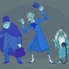 Disney Hitchhiking Ghosts Haunted Mansion Paint By Numbers