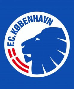 Fc Copenhagen Logo Paint By Numbers