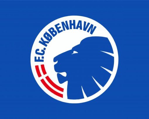 Fc Copenhagen Logo Paint By Numbers