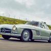 Grey Mercedes Sl 300 Classic Car Paint By Numbers