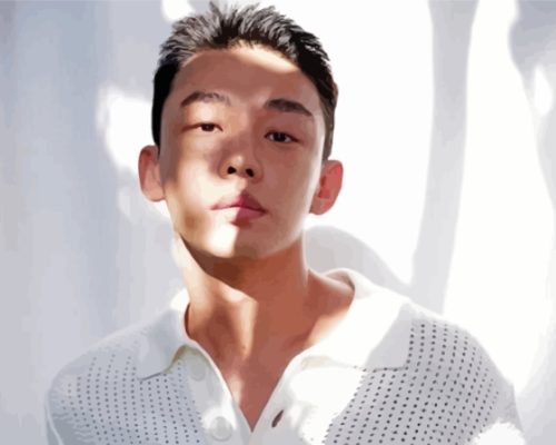 Handsome Yoo Ah In Paint By Numbers