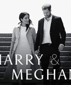 Harry And Meghan Documentary Poster Paint By Numbers