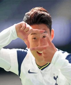 Heung Min Son Paint By Numbers