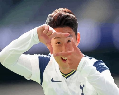 Heung Min Son Paint By Numbers