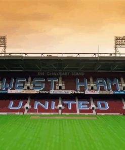 Inside Boleyn Ground Stadium Paint By Numbers