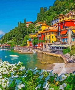 Italy Varenna Paint By Numbers