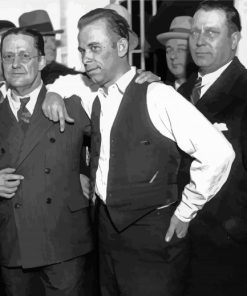 John Dillinger With Other People Paint By Numbers