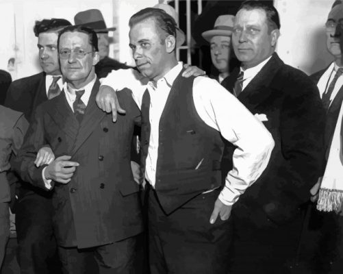 John Dillinger With Other People Paint By Numbers