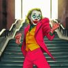 Joker Smoking And Dancing On Stairs Paint By Numbers