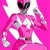 Kimberly Hart Pink Power Rangers Paint By Numbers