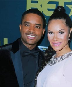 Larenz Tate And His Wife Paint By Numbers