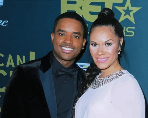 Larenz Tate And His Wife Paint By Numbers