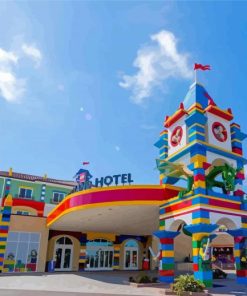 Legoland Hotel Building Paint By Numbers