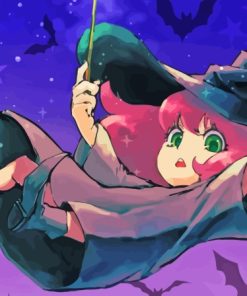 Little Witch Anya Spy X Family Paint By Numbers