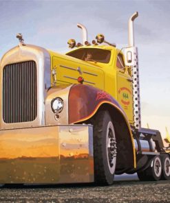 Mack Truck Paint By Numbers