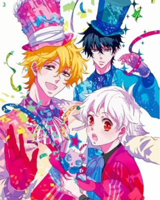 Manga Serie Karneval Paint By Numbers