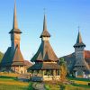 Maramures Buildings Paint By Numbers