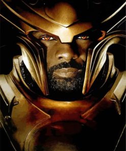 Marvel Heimdall Idris Elba Paint By Numbers