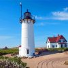 Massachusetts Provincetown Race Lighthouse Paint By Numbers