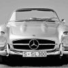 Mercedes Sl 300 Front Paint By Numbers