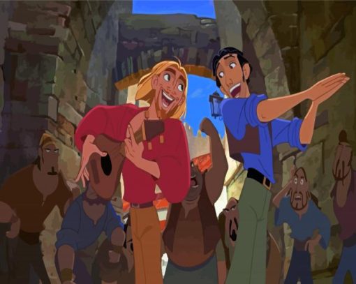 Miguel And Tulio The Road To En Dorado Movie Paint By Numbers