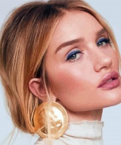 Model Rosie Huntington Whiteley Paint By Numbers