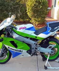 Ninja ZX 7R Paint By Numbers