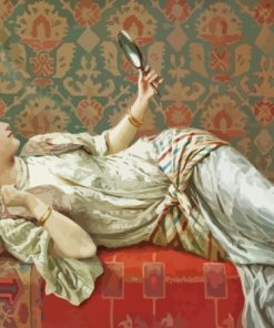 Odalisque Francesco Ballesio Paint By Numbers