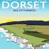 Old Harry Rocks Dorset Isle Of Purbeck Poster Paint By Numbers