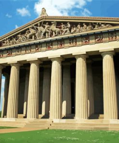 Parthenon Nashville Museum In Tennessee Paint By Numbers