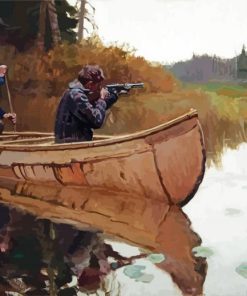 Philip R Goodwin Moose Hunters Paint By Numbers