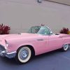 Pink 57 Thunderbird Paint By Numbers