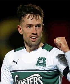 Plymouth Argyle Ryan Hardie Paint By Numbers