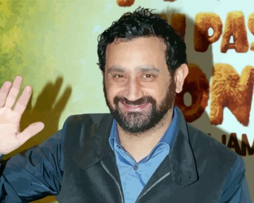 Radio Presenter Cyril Hanouna Paint By Numbers