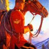 Royal Canadian Mounted Police Art Paint By Numbers