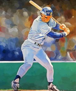 Royals Baseball Paint By Numbers