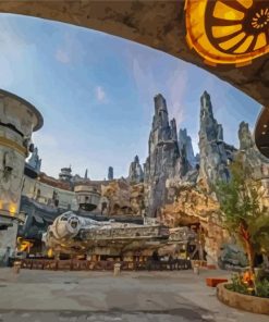 Star Wars Galaxy Edge Paint By Numbers